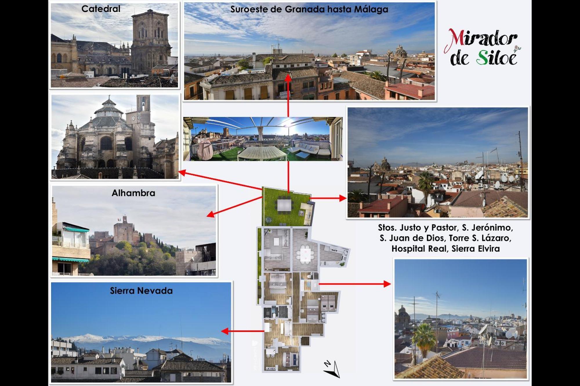 Mirador De Siloe Apartment Granada Ngoại thất bức ảnh